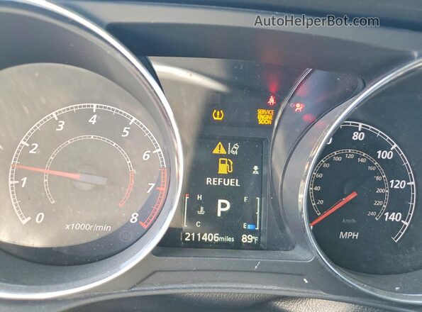 JA4AP4AU8LU026071 2020 MITSUBISHI OUTLANDER Gray Սարքավորումների վահանակի տեսք