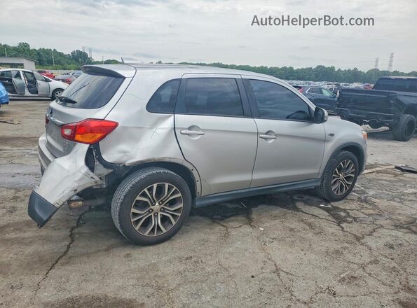 JA4AP4AU9KU012484 2019 MITSUBISHI OUTLANDER Silver Задня права чверть