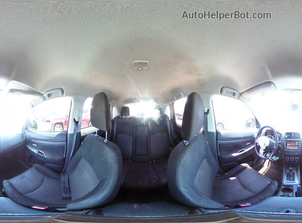 JA4AP4AUXKU005771 2019 MITSUBISHI OUTLANDER Brown Vista interior de 360 grados