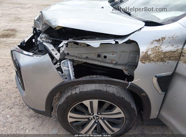 JA4AP4AUXLU025455 2020 MITSUBISHI OUTLANDER SPORT Silver წინა ხედი
