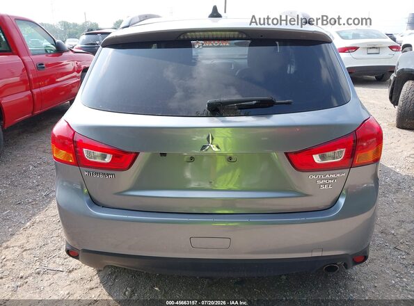 JA4AP4AW0HZ021457 2017 MITSUBISHI OUTLANDER SPORT Gray 
