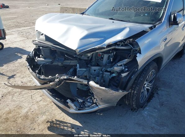 JA4AP4AW1KU006065 2019 MITSUBISHI OUTLANDER SPORT Silver Вид спереду
