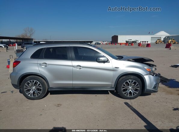 JA4AP4AW1KU006065 2019 MITSUBISHI OUTLANDER SPORT Silver Вид щитка приладів