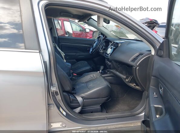 JA4AP4AW7GZ030557 2016 MITSUBISHI OUTLANDER SPORT Gray Widok wnętrza z przodu