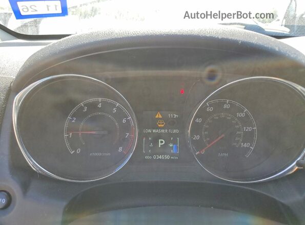 JA4AP4AW9HZ026799 2017 MITSUBISHI OUTLANDER Белый Вид щитка приборов