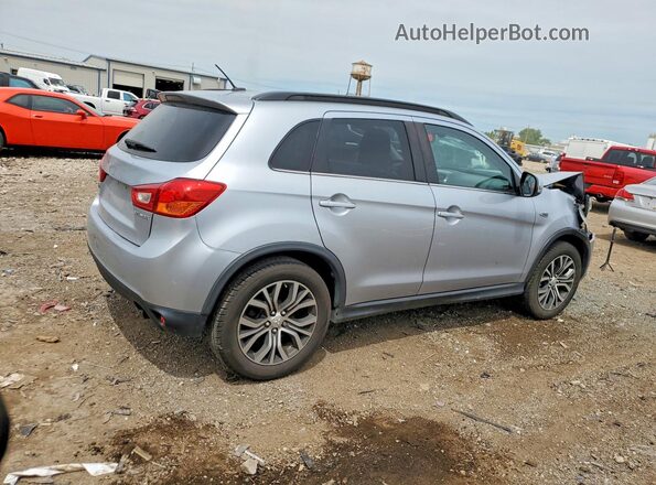 JA4AP4AWXGZ027619 2016 MITSUBISHI OUTLANDER Silver Tył prawy
