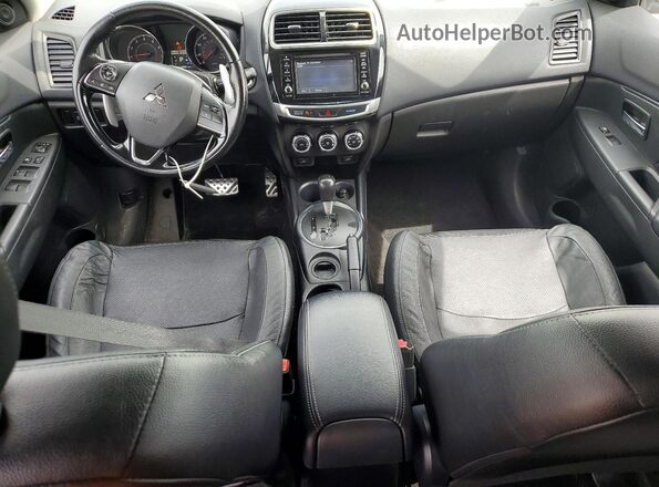 JA4AP4AWXGZ027619 2016 MITSUBISHI OUTLANDER Silver Widok deski rozdzielczej