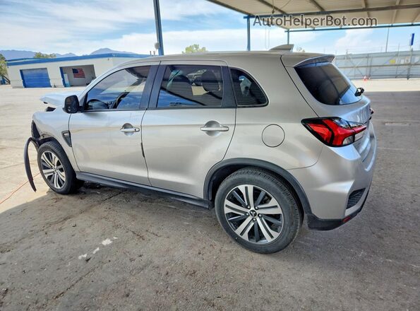JA4APUAU0MU002588 2021 MITSUBISHI OUTLANDER Silver Задня ліва чверть