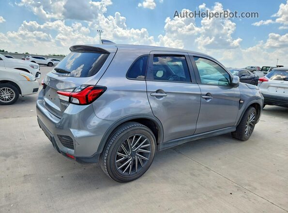 JA4APUAU0MU036689 2021 MITSUBISHI OUTLANDER Gray Trasero derecho