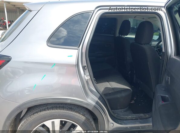 JA4APUAU0NU009798 2022 MITSUBISHI OUTLANDER SPORT Gray Вид наклейки з VIN-кодом