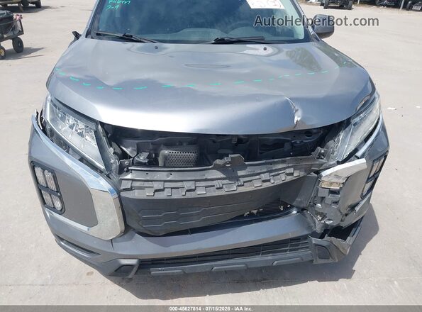 JA4APUAU0NU009798 2022 MITSUBISHI OUTLANDER SPORT Gray Вид спереду