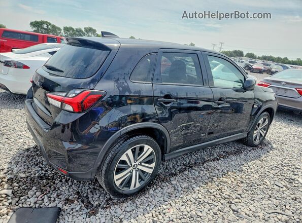 JA4APUAU2MU024124 2021 MITSUBISHI OUTLANDER Black უკანა მარჯვენა
