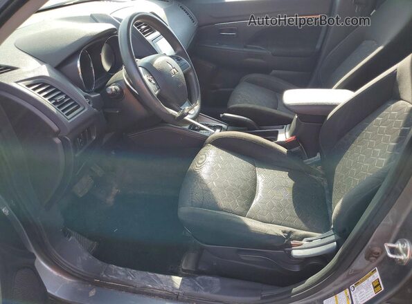 JA4APUAU3MU010524 2021 MITSUBISHI OUTLANDER Gray Vista interior delantera