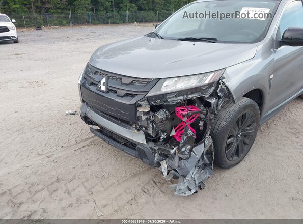 JA4APUAU5NU016262 2022 MITSUBISHI OUTLANDER SPORT Серый Вид спереди