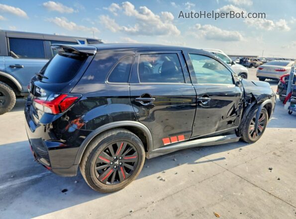 JA4APUAU6MU014762 2021 MITSUBISHI OUTLANDER Black უკანა მარჯვენა
