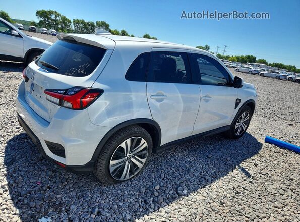 JA4APUAU7MU005665 2021 MITSUBISHI OUTLANDER Белый Задняя правая четверть