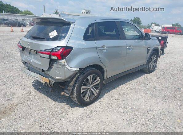 JA4APUAU7MU016441 2021 MITSUBISHI OUTLANDER SPORT Silver Trasero derecho