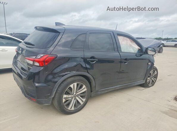 JA4APUAUXMU021732 2021 MITSUBISHI OUTLANDER Black Задня права чверть