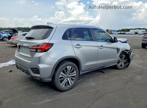 JA4APUAUXMU036716 2021 MITSUBISHI OUTLANDER Silver უკანა მარჯვენა