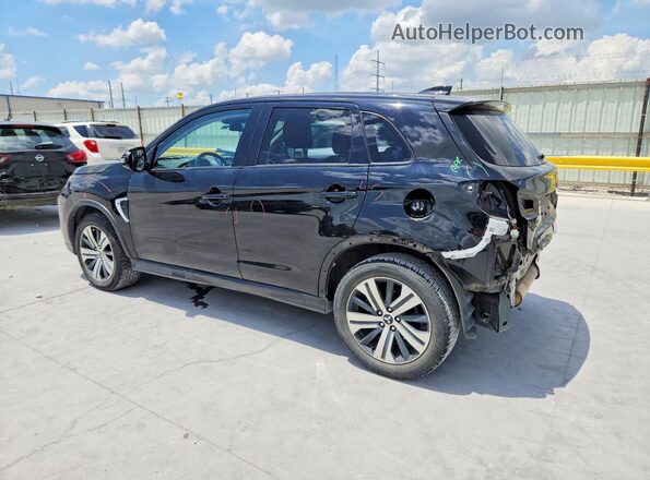 JA4APVAU0MU021776 2021 MITSUBISHI OUTLANDER Черный Задняя левая четверть