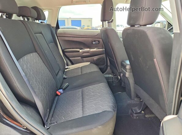 JA4APVAU0MU021776 2021 MITSUBISHI OUTLANDER Черный Вид задней части салона
