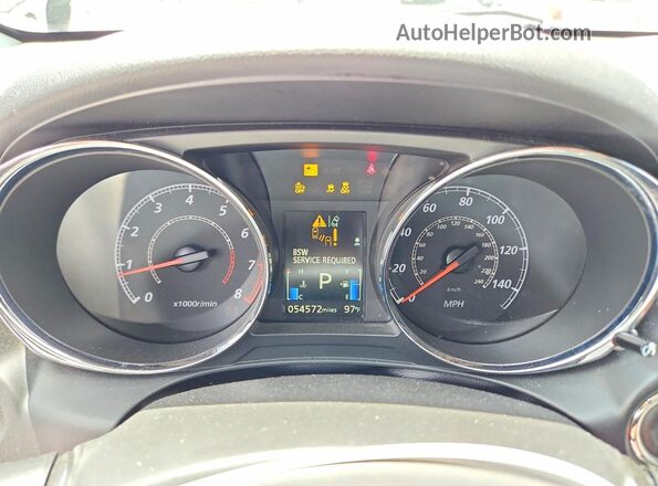 JA4APVAU0MU021776 2021 MITSUBISHI OUTLANDER Черный Вид щитка приборов