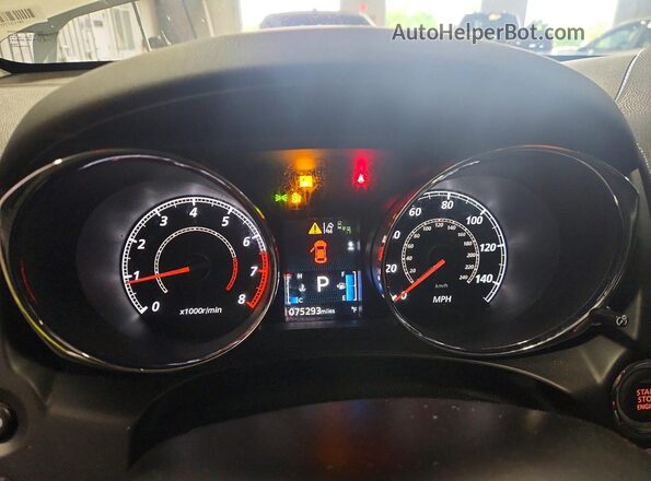 JA4APVAU1MU013475 2021 MITSUBISHI OUTLANDER White Вид щитка приладів