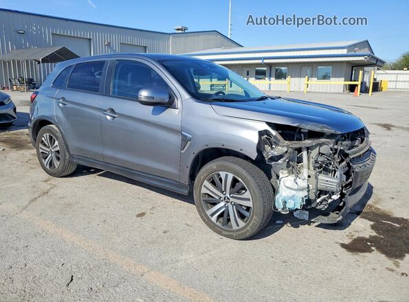 JA4APVAU1MU013833 2021 MITSUBISHI OUTLANDER Gray Delantero derecho