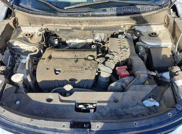 JA4APVAU3MU017091 2021 MITSUBISHI OUTLANDER Gray Engine compartment view