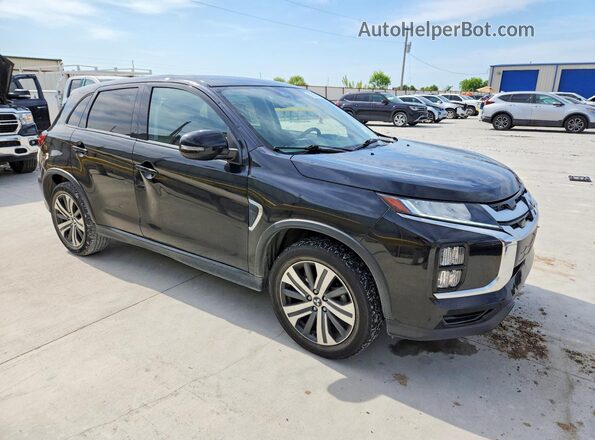 JA4APVAU3MU019813 2021 MITSUBISHI OUTLANDER Black Передня права чверть