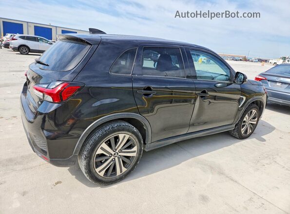 JA4APVAU3MU019813 2021 MITSUBISHI OUTLANDER Black Задня права чверть