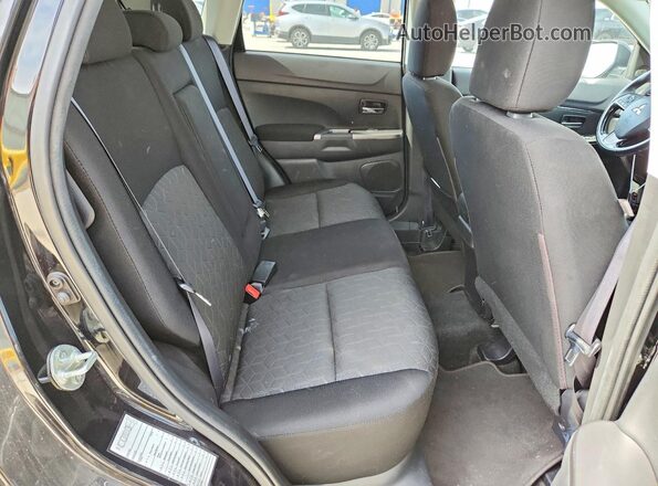 JA4APVAU3MU019813 2021 MITSUBISHI OUTLANDER Black Вид задніх сидінь
