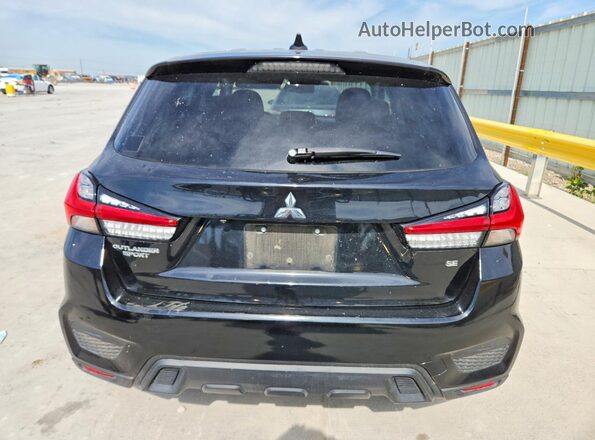 JA4APVAU3MU019813 2021 MITSUBISHI OUTLANDER Black Вид ззаду