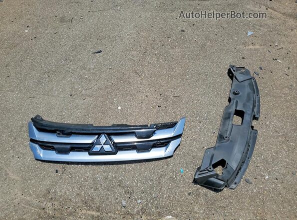 JA4APVAU4MU012739 2021 MITSUBISHI OUTLANDER Silver VIN კოდის სტიკერის ხედი