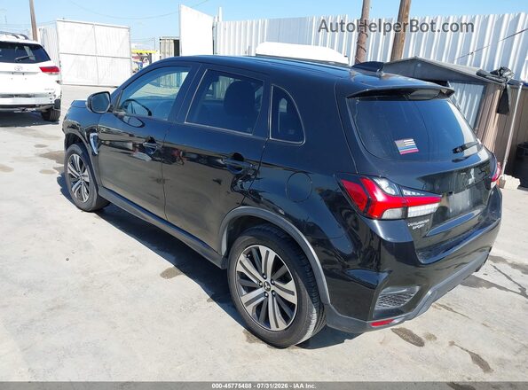 JA4APVAU4MU015771 2021 MITSUBISHI OUTLANDER SPORT Black Задня ліва чверть