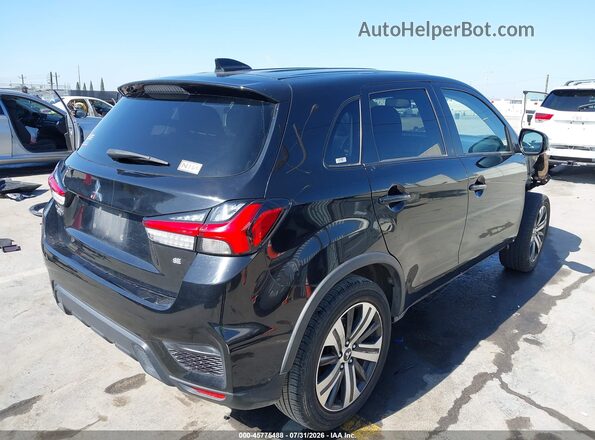JA4APVAU4MU015771 2021 MITSUBISHI OUTLANDER SPORT Black Задня права чверть