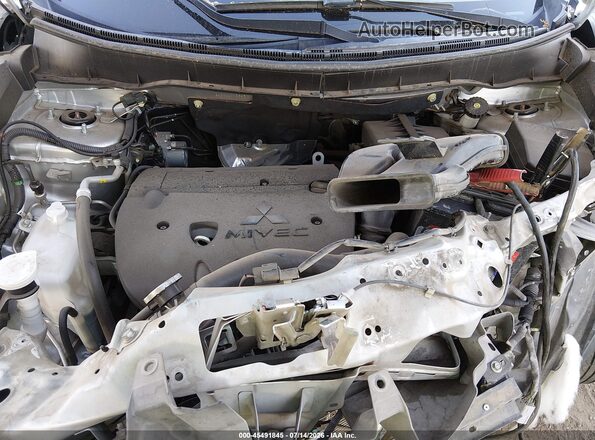 JA4APVAU4MU015849 2021 MITSUBISHI OUTLANDER SPORT Silver უკანა ხედი
