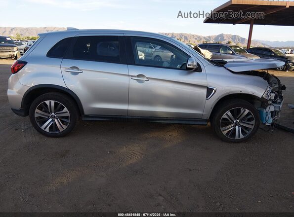 JA4APVAU4MU015849 2021 MITSUBISHI OUTLANDER SPORT Silver ხელსაწყოთა პანელის ხედი