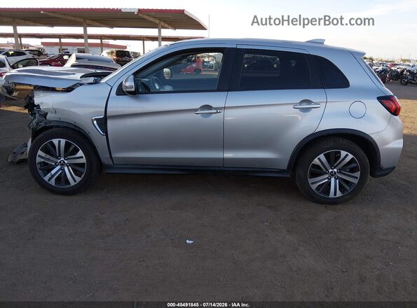 JA4APVAU4MU015849 2021 MITSUBISHI OUTLANDER SPORT Silver უკანა სალონის ხედი