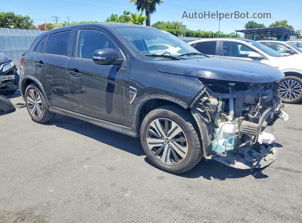 JA4APVAU4MU015916 2021 MITSUBISHI OUTLANDER Black Przód prawy
