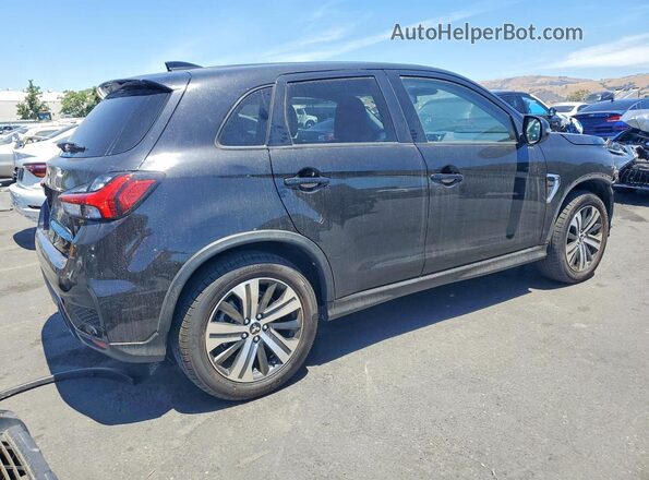 JA4APVAU4MU015916 2021 MITSUBISHI OUTLANDER Black Tył prawy