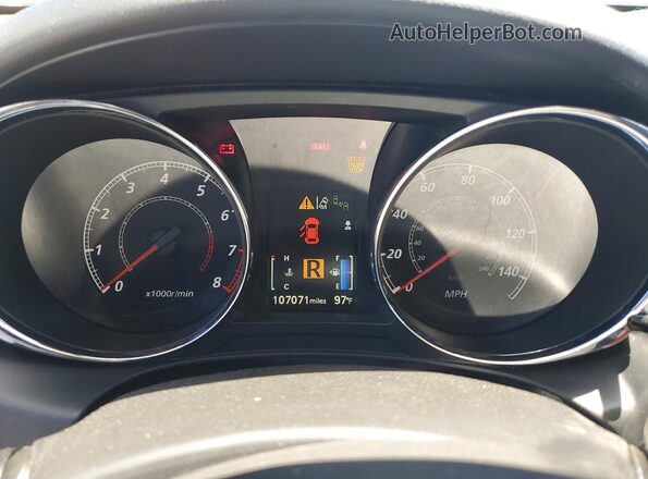JA4APVAU4MU015916 2021 MITSUBISHI OUTLANDER Black Widok zestawu wskaźników
