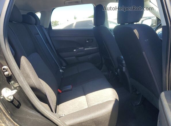 JA4APVAU4MU015916 2021 MITSUBISHI OUTLANDER Black Widok wnętrza z tyłu