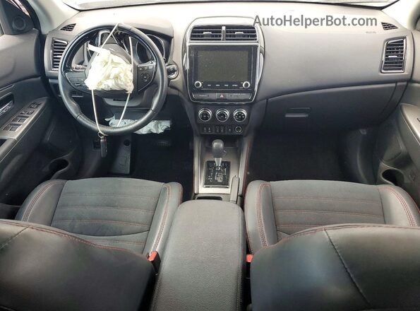 JA4APVAU6NU023887 2022 MITSUBISHI OUTLANDER Silver Առջևի վահանակի տեսք