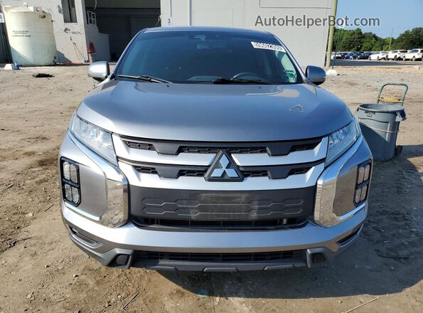 JA4APVAU7MU016929 2021 MITSUBISHI OUTLANDER Серебряный Вид спереди