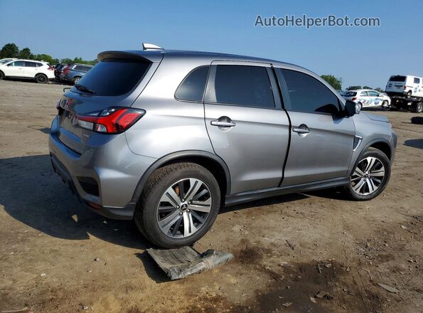 JA4APVAU7MU016929 2021 MITSUBISHI OUTLANDER Серебряный Задняя правая четверть