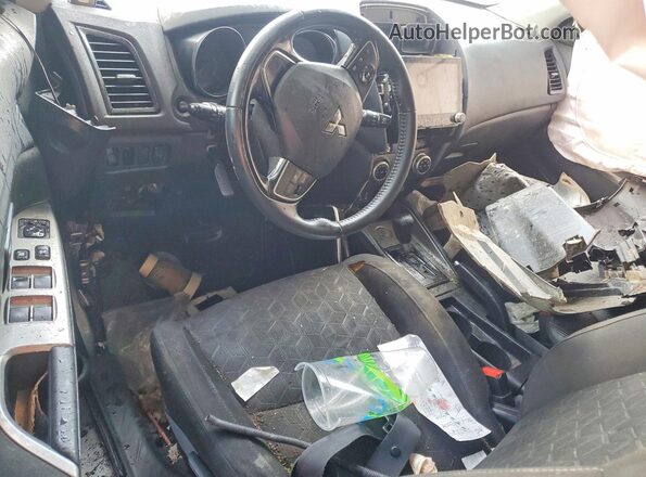 JA4APVAU8MU013537 2021 MITSUBISHI OUTLANDER Gray Առջևի վահանակի տեսք