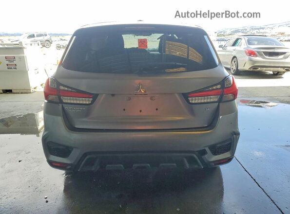 JA4APVAU8MU013537 2021 MITSUBISHI OUTLANDER Gray Հետևի տեսք