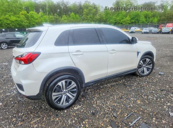 JA4APVAU8MU014302 2021 MITSUBISHI OUTLANDER Белый Задняя правая четверть