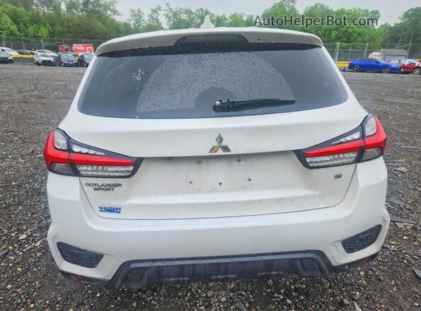 JA4APVAU8MU014302 2021 MITSUBISHI OUTLANDER Белый Вид сзади